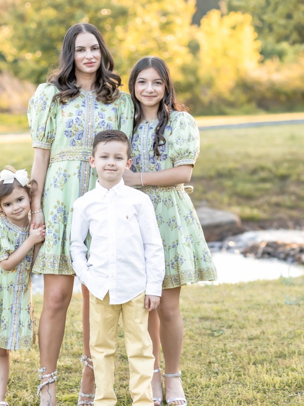 Mommy and me matching dress